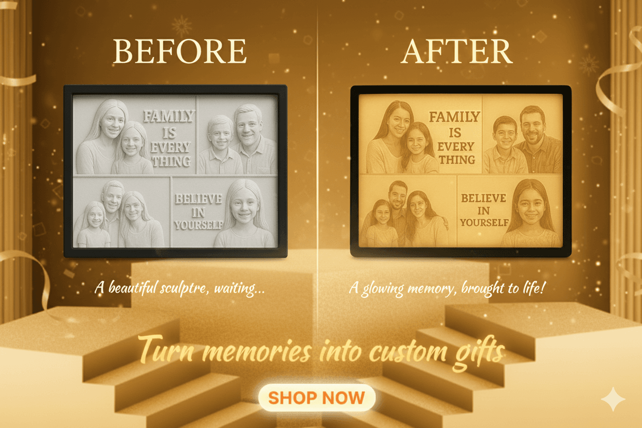 Artisan crafting a custom gift